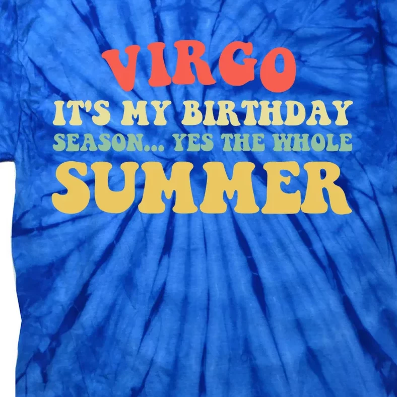 Virgo Horoscope Cute Gift Funny Virgo Birthday Zodiac Cute Gift Tie-Dye T-Shirt