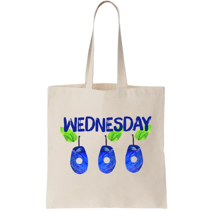 Very Hungry Caterpillar Wednesday Fruits Birthday Teacher Tote Bag