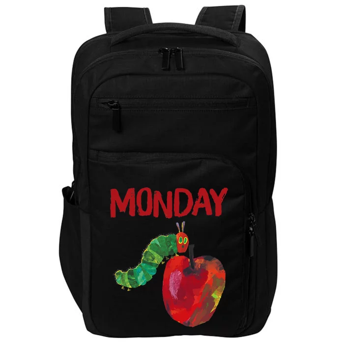 Very Hungry Caterpillar Monday Fruits Birthday Caterpillar Impact Tech Backpack