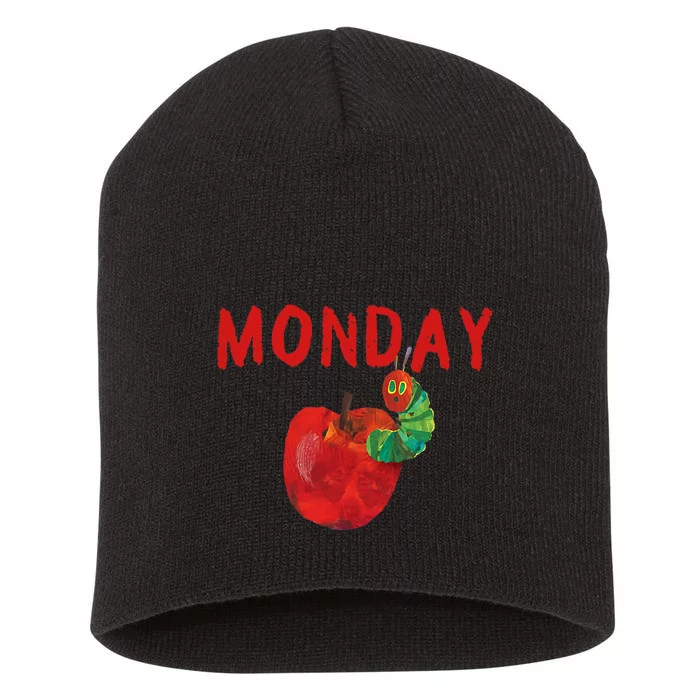 Very Hungry Caterpillar Monday Fruits Birthday Caterpillar Short Acrylic Beanie