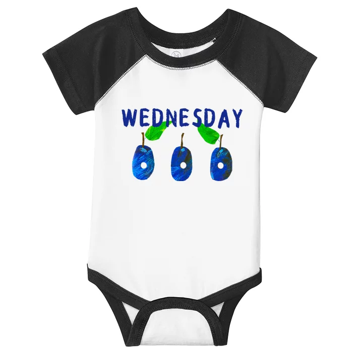 Very Hungry Caterpillar Wednesday Fruit Birthday Caterpillar Infant Baby Jersey Bodysuit