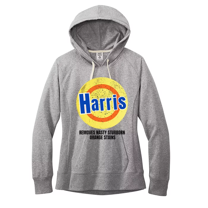 Vote Harris Democrat Antitrump 2024 Election Women's Fleece Hoodie