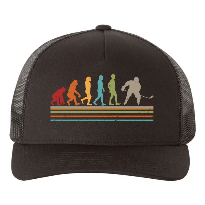 Vintage Hockey Evolution Yupoong Adult 5-Panel Trucker Hat