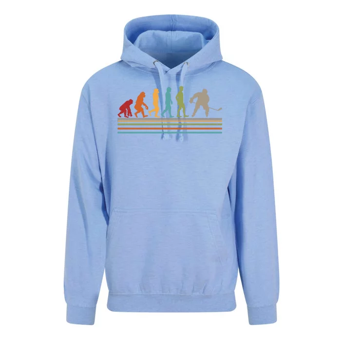 Vintage Hockey Evolution Unisex Surf Hoodie