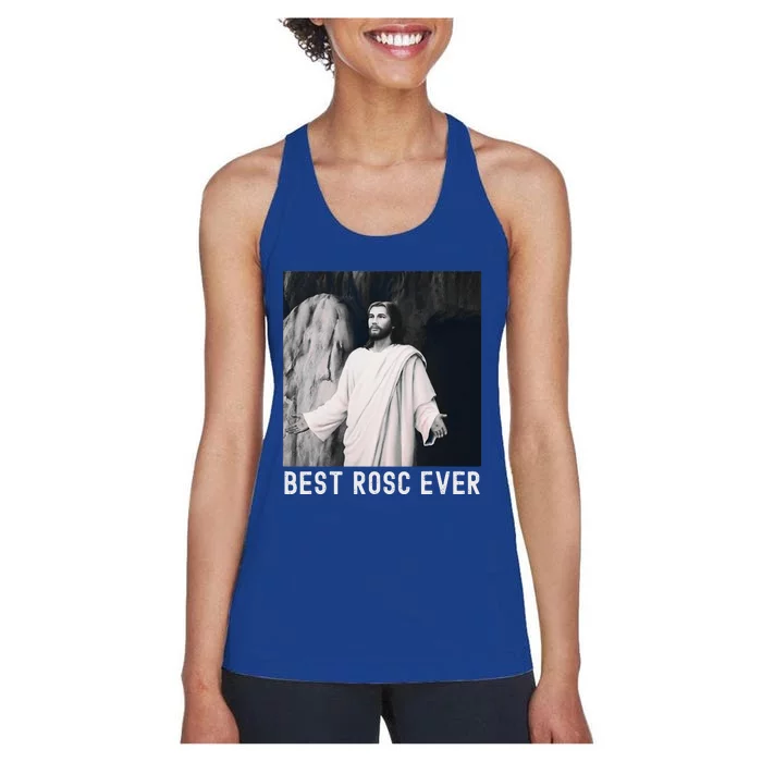 Vintage Happpy Easter Day Best Rosc Ever Doctor Nurse Women's Racerback Tank