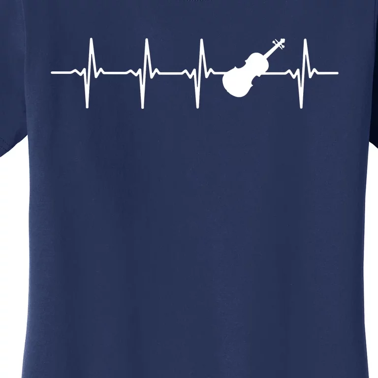 Violin Heartbeat For Violinists Women's T-Shirt