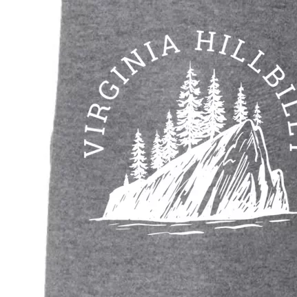 Virginia Hillbilly Gift Doggie 3-End Fleece Hoodie