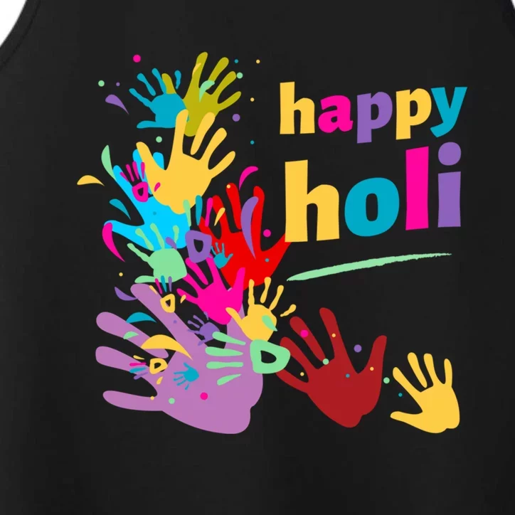 Vibrant Happy Holi Great Gift Performance Tank