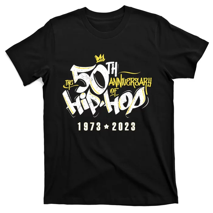 Vintage Hip Hop Music 50th Anniversary Musician Birthday T-Shirt