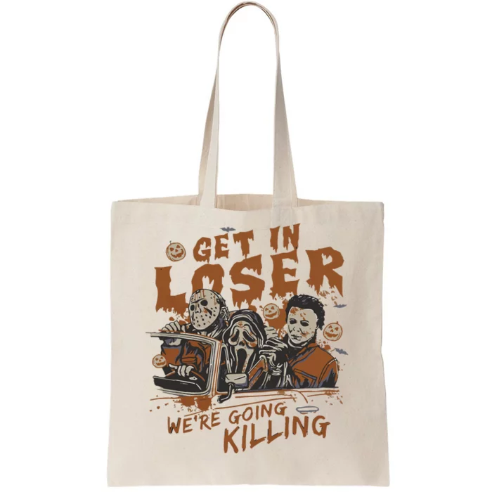 Vintage Halloween Horror Movie Scream Tote Bag