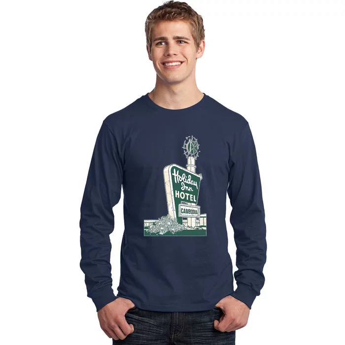 Vintage Holiday In Cambodia Tall Long Sleeve T-Shirt