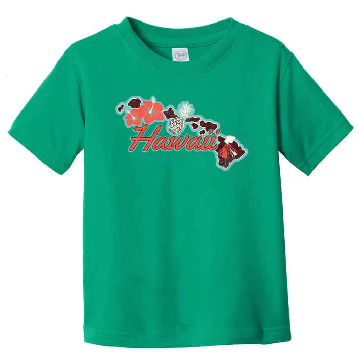 Vintage Hawaii Island Toddler T-Shirt