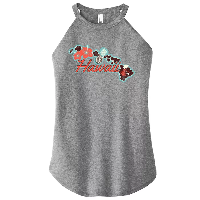 Vintage Hawaii Island Women’s Perfect Tri Rocker Tank