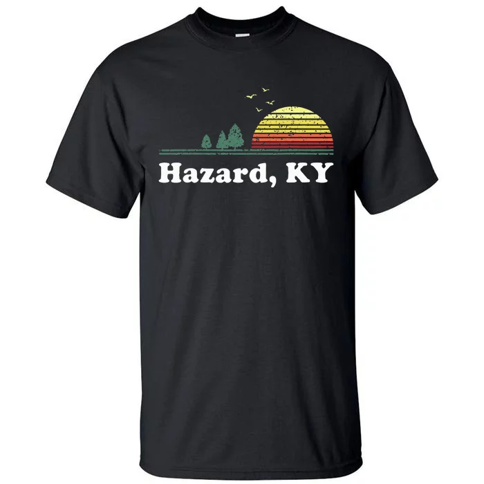 Vintage Hazard Kentucky Home Souvenir Print Tall T-Shirt