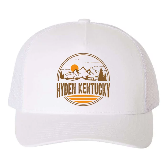 Vintage Hyden Kentucky Mountain Hiking Souvenir Yupoong Adult 5-Panel Trucker Hat