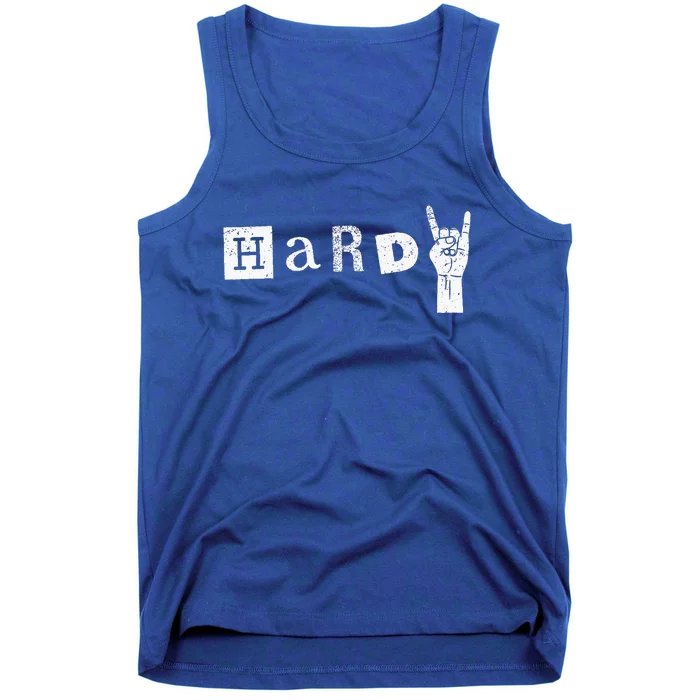 Vintage H.A.R.D.Y Last Name Personalized 90s Tank Top