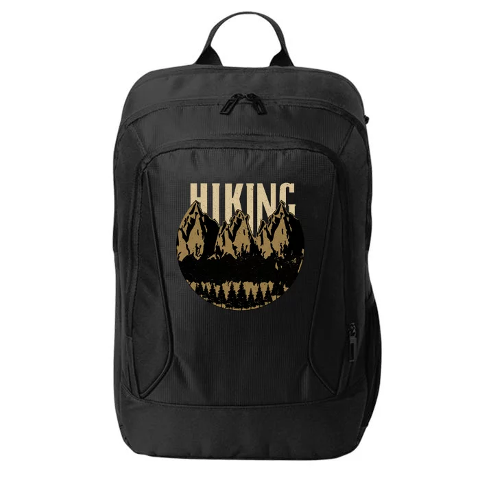 Vintage Hiking Logo City Backpack