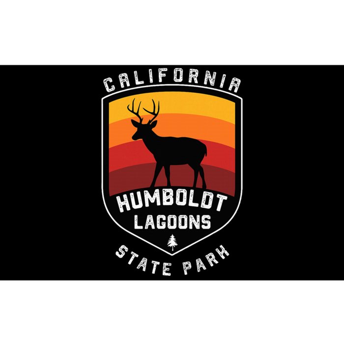 Vintage Humboldt Lagoons California State Park Bumper Sticker