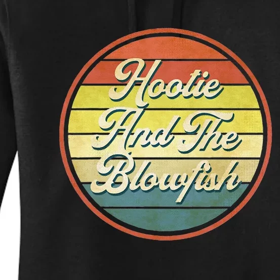 Vibes Hooties Musician Blowfish Retro Rock Summer Women's Pullover Hoodie