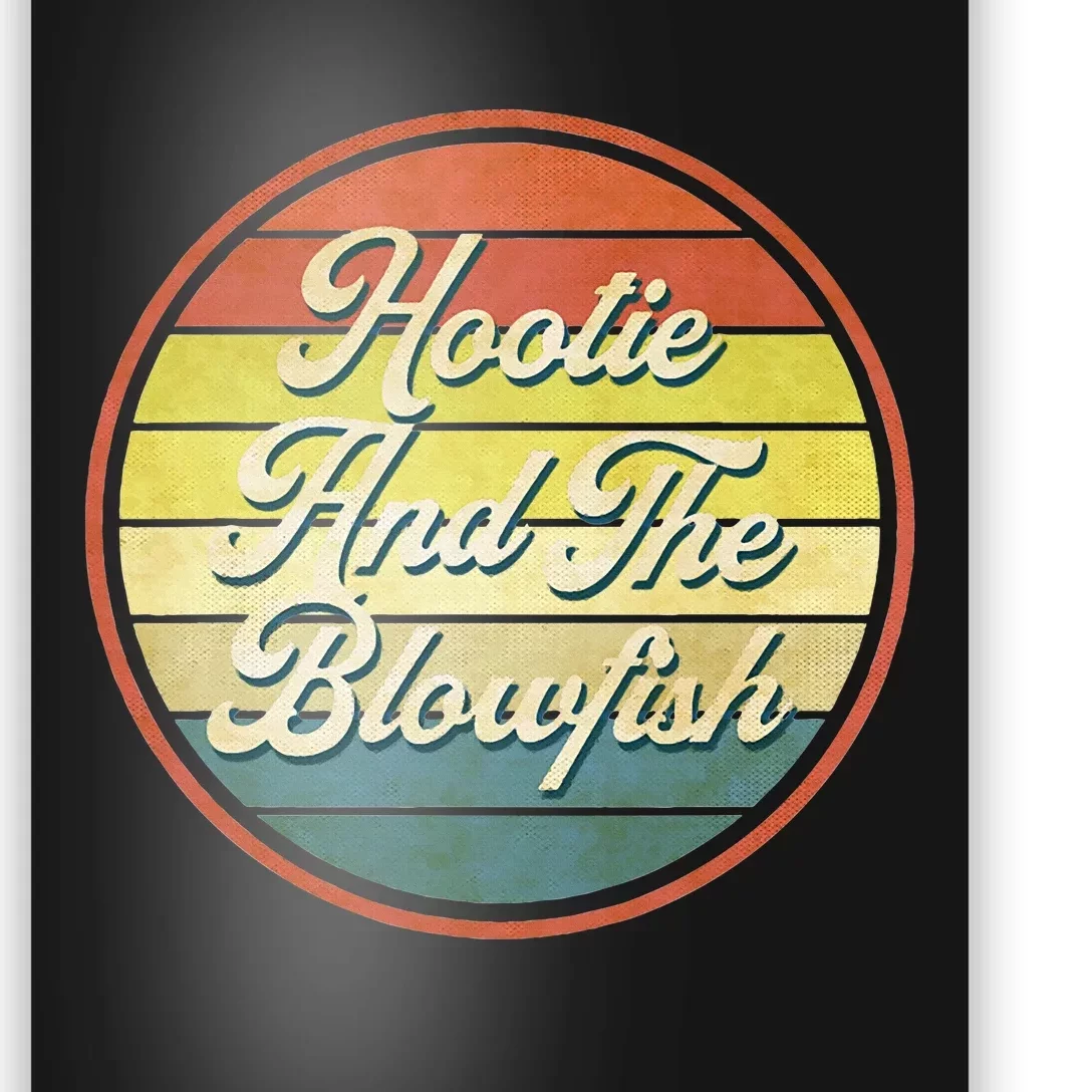 Vibes Hooties Musician Blowfish Retro Rock Summer Poster