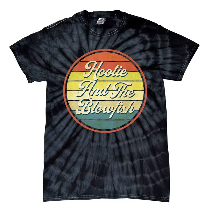 Vibes Hooties Musician Blowfish Retro Rock Summer Tie-Dye T-Shirt