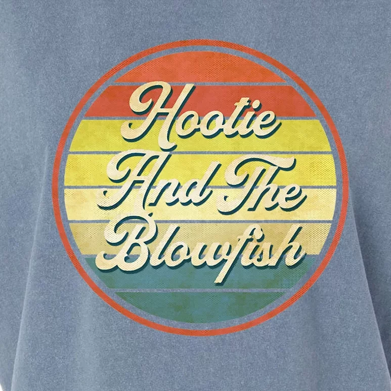 Vibes Hooties Musician Blowfish Retro Rock Summer Garment-Dyed Women's Muscle Tee