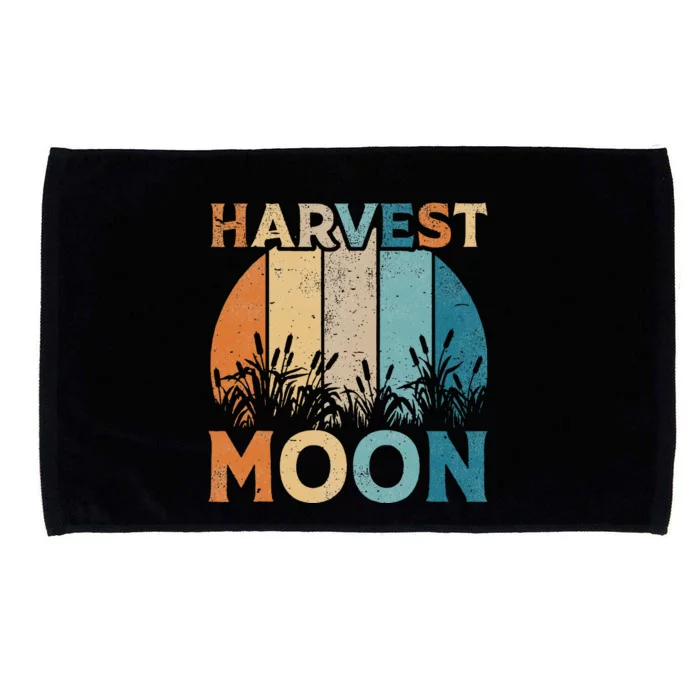 Vintage Harvest Moon Women Autumn Fall Microfiber Hand Towel