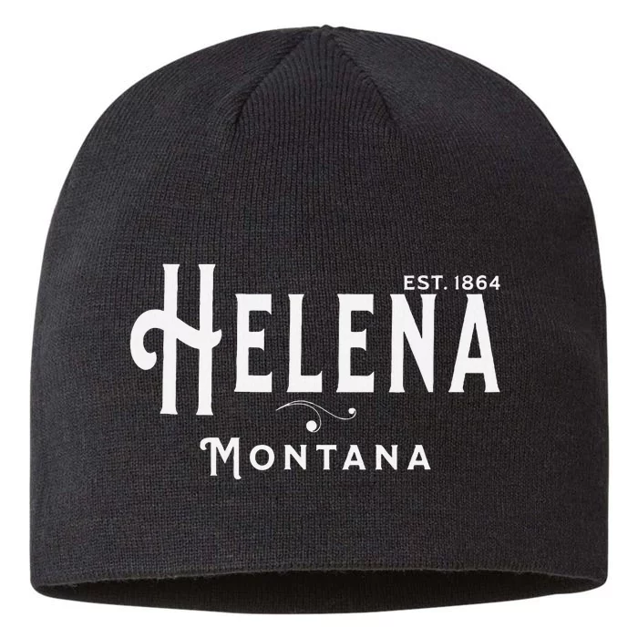 Visit Helena Montana Vintage Souvenir Design 8 1/2in Sustainable Knit Beanie