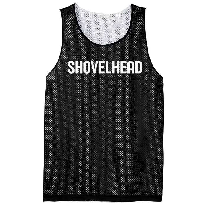 Vintage Hd Motorcycle Shovelhead Engine Drawing Biker Mesh Reversible Basketball Jersey Tank