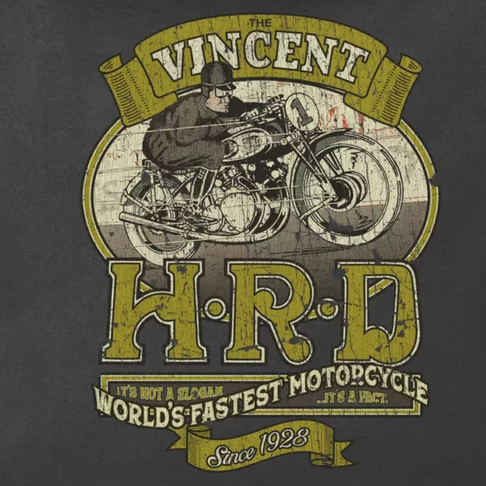 Vincent Hrd Motorcycles 1928 Zip Tote Bag