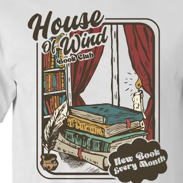 Vinatge House Of Wind Book Club Tall T-Shirt