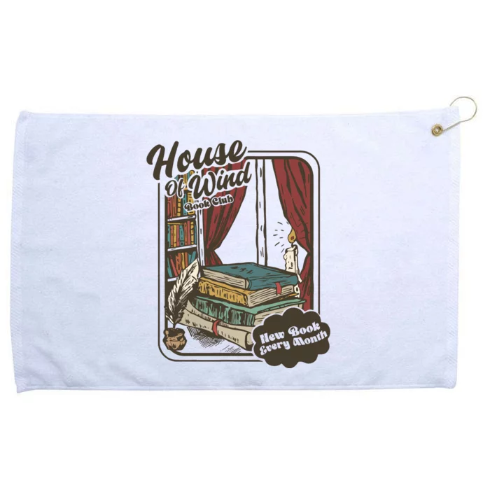 Vinatge House Of Wind Book Club Grommeted Golf Towel