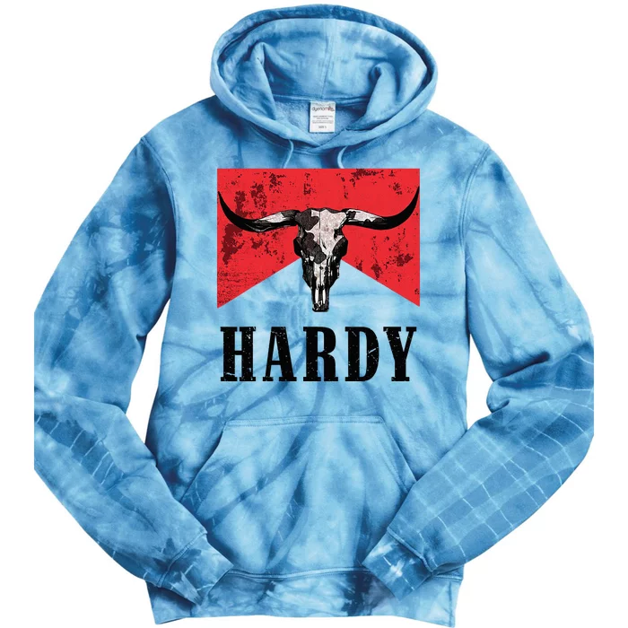 Vintage Hardy Personalized Western Style Tie Dye Hoodie