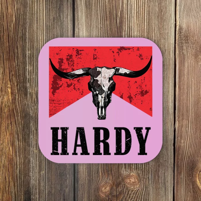 Vintage Hardy Personalized Western Style Coaster