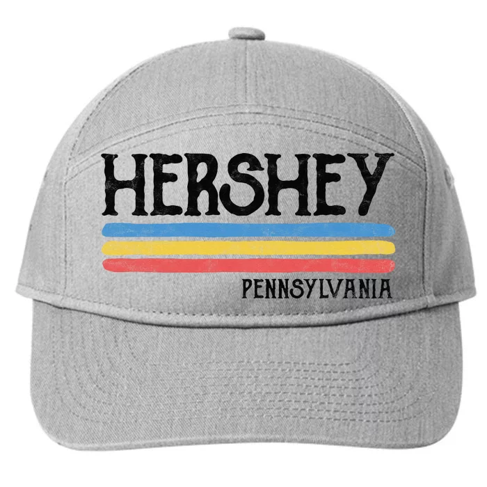 Vintage Hershey Pennsylvania Pa Souvenir 7-Panel Snapback Hat