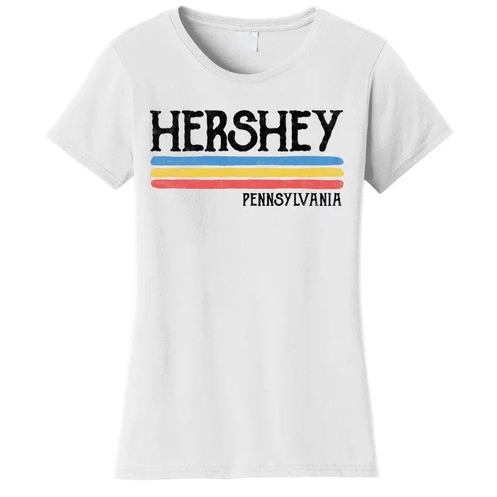 Vintage Hershey Pennsylvania Pa Souvenir Women's T-Shirt