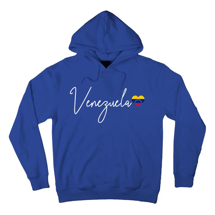 Venezuela Heart Pride Venezuelan Flag Meaningful Gift Hoodie