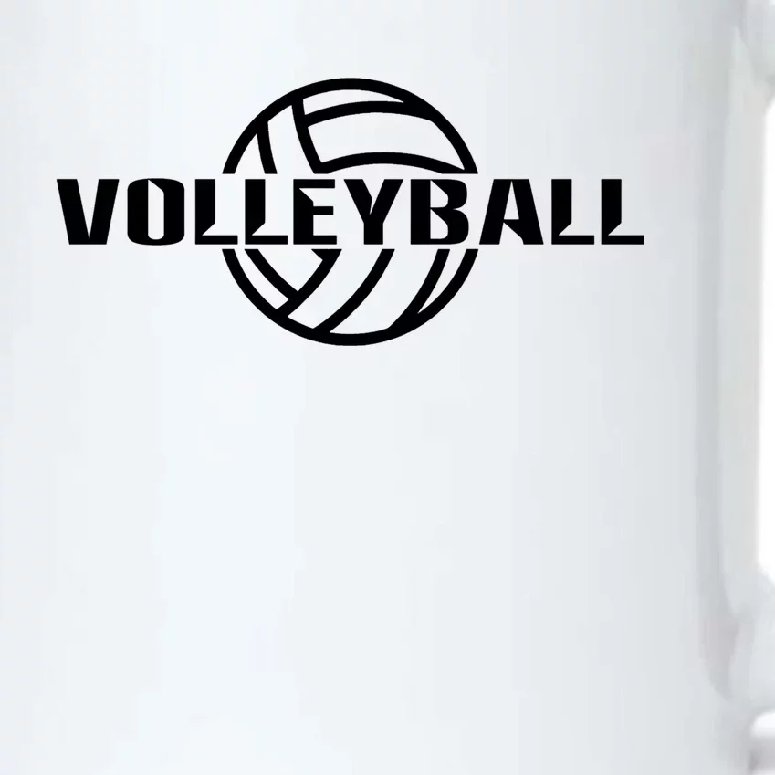 Volleyball Hobby Player Volleyballer Beach Gift Black Color Changing Mug