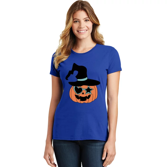 Vintage Halloween Pumpkin Women Men Kids Funny Retro Gift Gift Women's T-Shirt