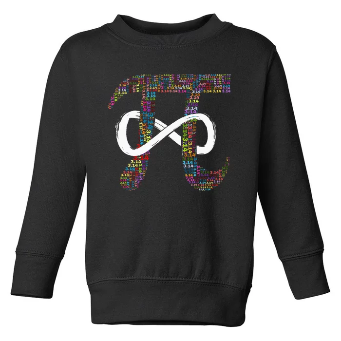 Vintage Happy Pi Day Retro Number Lover Math Gift Teacher Toddler Sweatshirt