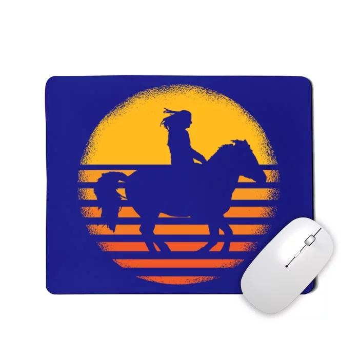 Vintage Horse Riding Equestrian Great Gift Mousepad