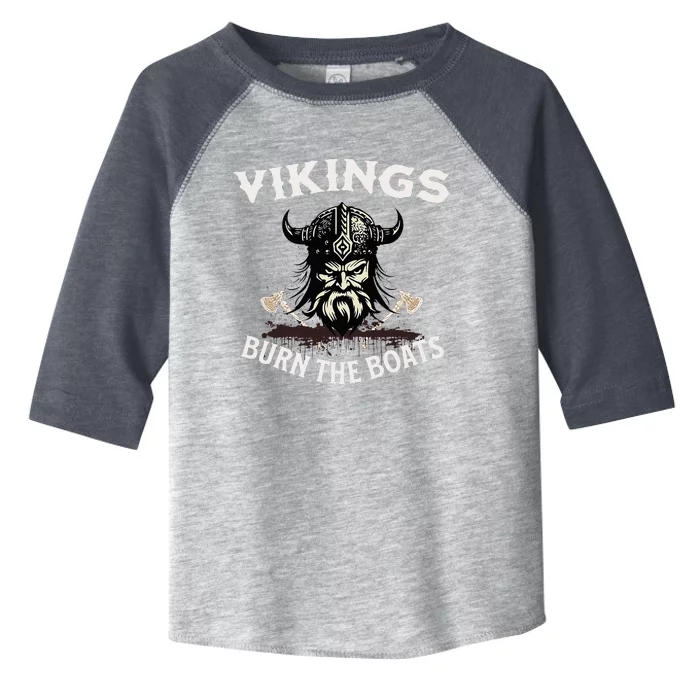 Vikings High School College Sports Motivation Toddler Fine Jersey T-Shirt