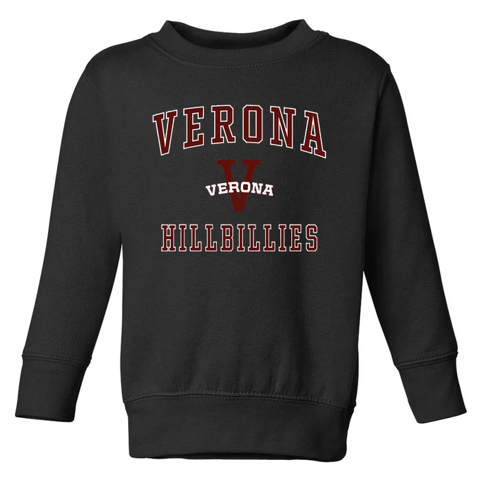 Verona High School Hillbillies Toddler Sweatshirt