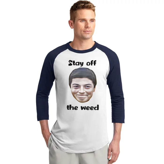 Viktor Hovland Stay Off The Weed Baseball Sleeve Shirt