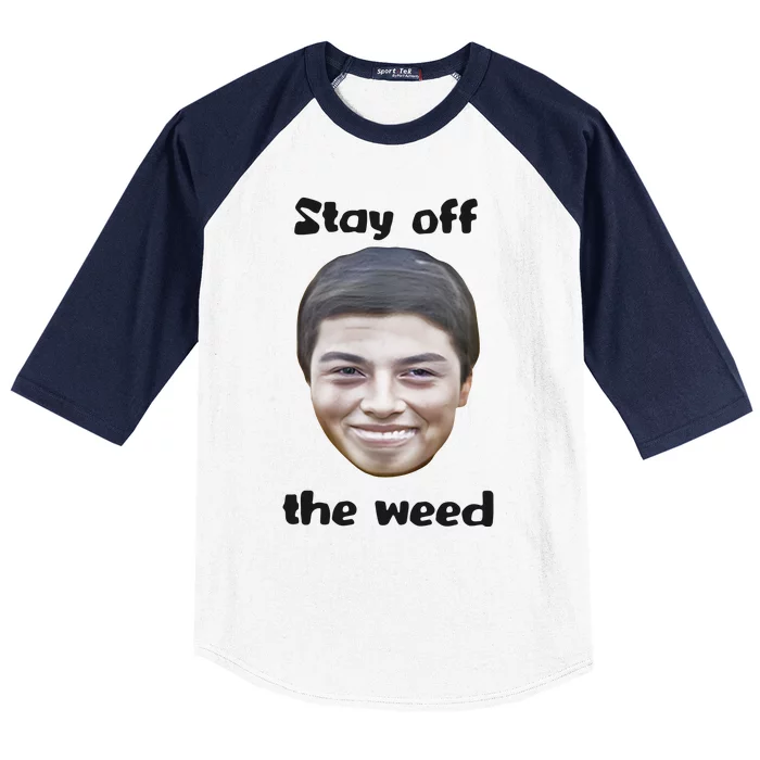 Viktor Hovland Stay Off The Weed Baseball Sleeve Shirt