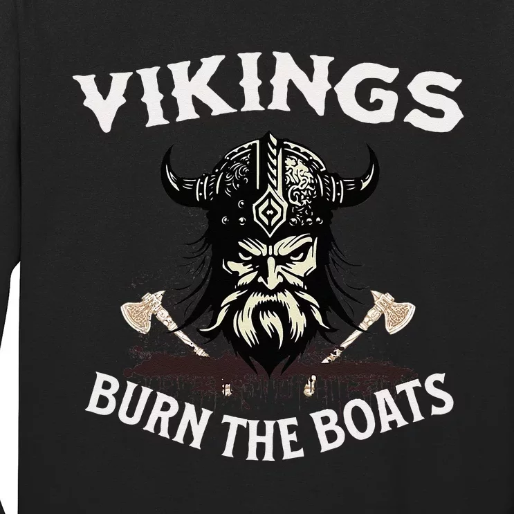 Vikings High School College Sports Motivation Long Sleeve Shirt