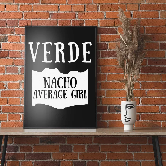 Verde Hot Sauce Packet Group Costume Gift Poster