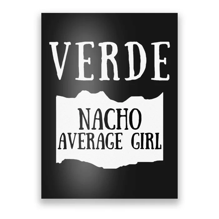 Verde Hot Sauce Packet Group Costume Gift Poster