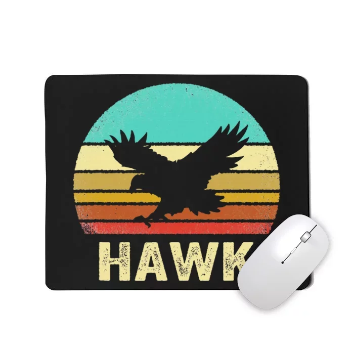 Vintage Hawk Sunset Mousepad