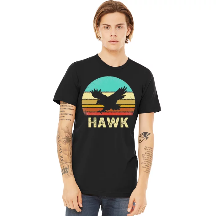 Vintage Hawk Sunset Premium T-Shirt